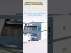 Linha de produção de painéis de honeycomb de papel