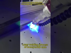 Soldagem por ponto 8.2mm Tamanho de célula Metal aço inoxidável Honeycomb Air Straightener