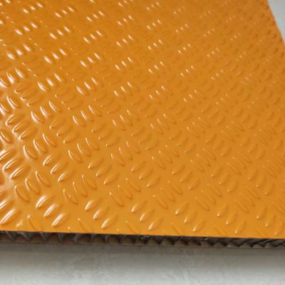 O favo de mel de alumínio de superfície da aspereza FRP almofada fácil limpa