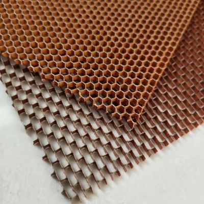 Núcleos de favo de mel Nomex regulares tamanho de célula hexagonal 3,2 e 4,8 mm