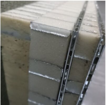 100~500mm Extra espesso núcleo de honeycomb de alumínio com materiais de espuma painel de sanduíche