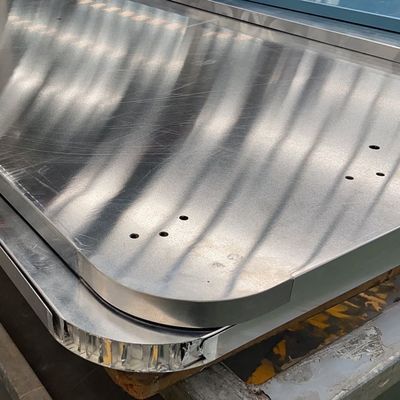 Painéis de alumínio de pouco peso do favo de mel para a barraca superior do telhado do carro
