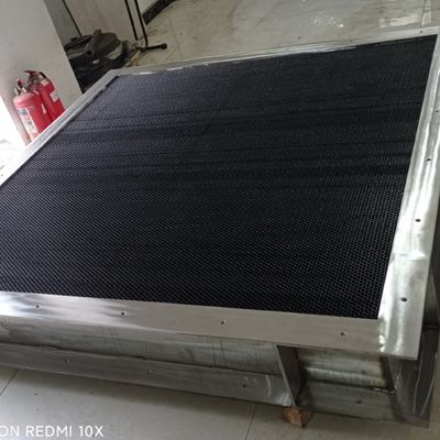 Soldagem por ponto de aço inoxidável de placas de honeycomb de célula de tamanho 6.4mm para túnel de vento