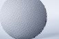 Core de Grelha de Amêndoas de Alumínio de espessura ultra fina de 2 mm para faróis de trânsito