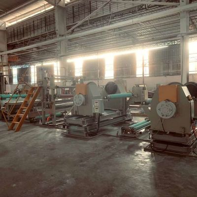 Linha de produção contínua de painel composto de honeycomb de alumínio que melhora a eficiência