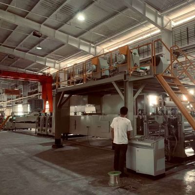 Linha de produção contínua de painel composto de honeycomb de alumínio Honeycomb Machine