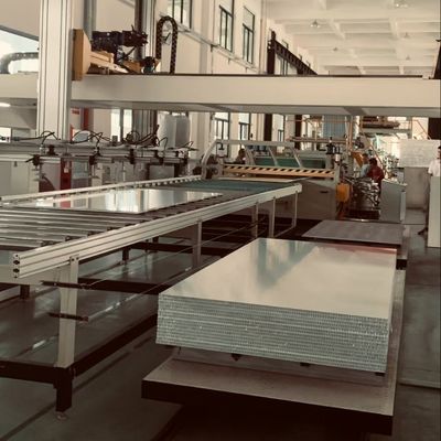 Linha de produção contínua máquina de honeycomb Honeycomb placa composta linha de produção contínua