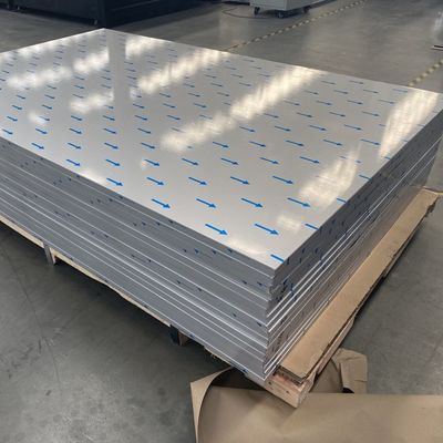 PVDF revestido painel de sanduíche de honeycomb de alumínio personalizável para carro de tenda superior