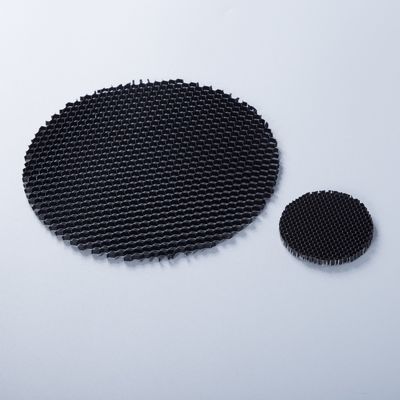 Micro-poroso 50 mm Lovuer preto Material de núcleo de honeycomb de alumínio