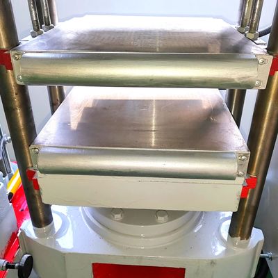 Pressão de vulcanização de placas de alta precisão de controlo de 25 T