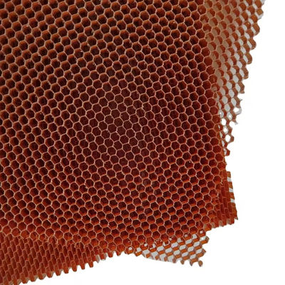 Núcleo de favo de mel de aramida flexível em forma de flor de ameixa para uso na aviação