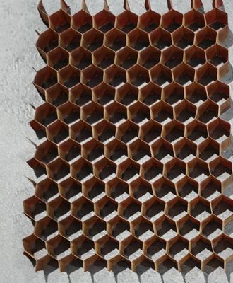 Fibra de vidro tecido Honeycomb Core aplicável em produtos eletrônicos