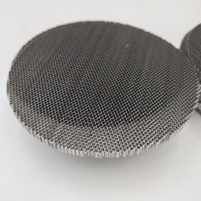Alta resistência 316 de aço inoxidável Placa de honeycomb Honeycomb Core para Air Straightener