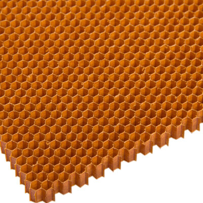 Aviação Nomex Honeycomb Core Material com densidade 48kg/m3 e tamanho de célula 3,2 mm para aplicações anti-fadiga super leve