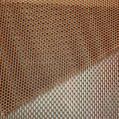 Densidade 48 Tamanho de célula 3,2 mm OX sobre tamanho expandido 1050 * 2500 núcleo de favo de mel de aramida