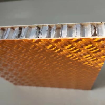 Painel de honeycomb de alumínio de fibra de vidro de alta resistência para convés de iate
