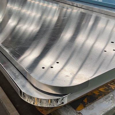 Peso leve e alta resistência painéis de honeycomb de alumínio usd para carrinho de telhado tenda