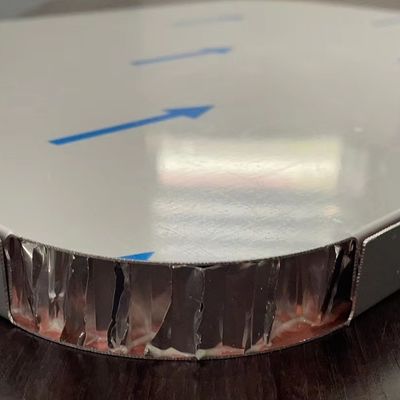 PVDF Revestimento Alumínio Honeycomb Board para parede de cortina e construção