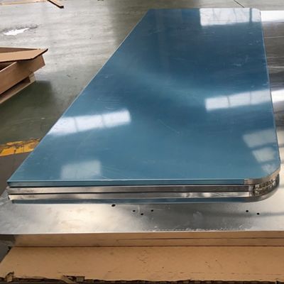 PVDF revestido painel de sanduíche de honeycomb de alumínio personalizável para carro de tenda superior