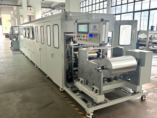 Máquina de colagem de empilhamento totalmente automática totalmente fechada utilizada para núcleo de favo de mel ALU