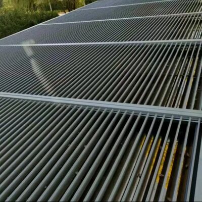 1500~6000 mm de comprimento Sistema de sombreamento exterior Painel de honeycomb de alumínio