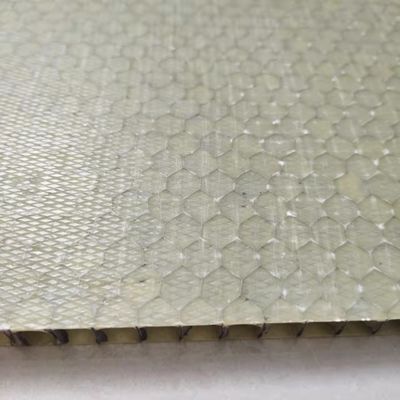 Peso leve painel de sanduíches de fibras de ferro fundido de honeycomb 1000x2000mm