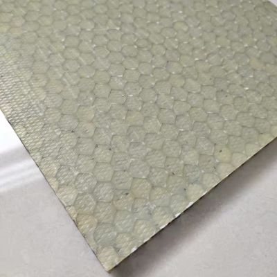Fibra de carbono fácil de limpeza folha de honeycomb 32mm para reboques e painel de van